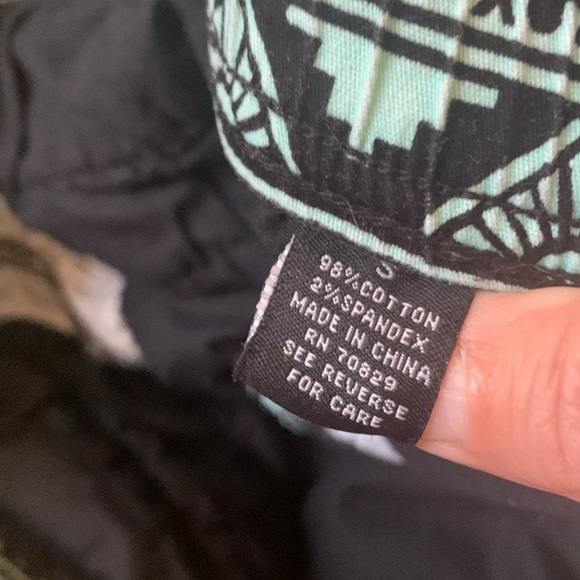 Carbon Freedom Flex Aztec Print Joggers GUC Small - Picture 4 of 7